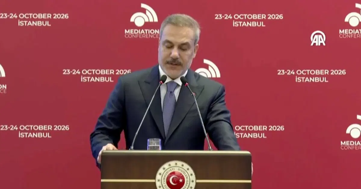 Dışişleri Bakanı Hakan Fidan, 9. İstanbul Arabuluculuk Konferansı'nda kentin tarihi
