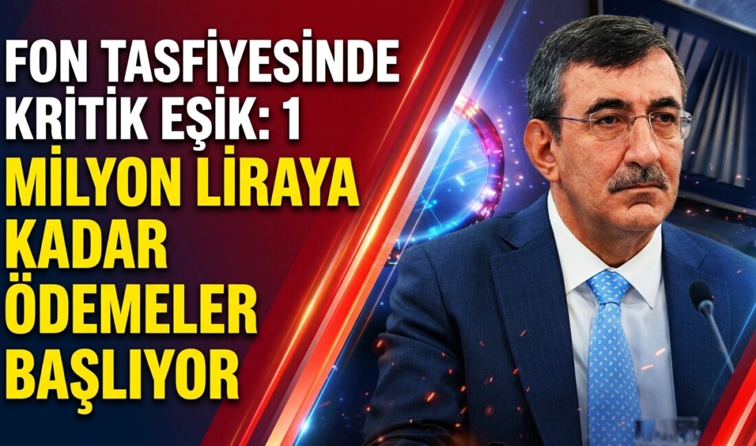 Tasfiye edilen fonlarda 1 milyon liraya kadar olan ödemelerin cuma