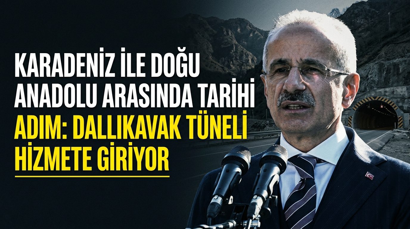 Erzurum-Rize hattında kış çilesini bitirecek 3 bin 105 metrelik Dallıkavak