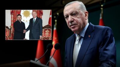 Cumhurbaşkanı Erdoğan ve Ukrayna lideri Zelenskiy İstanbul'da bir araya gelerek
