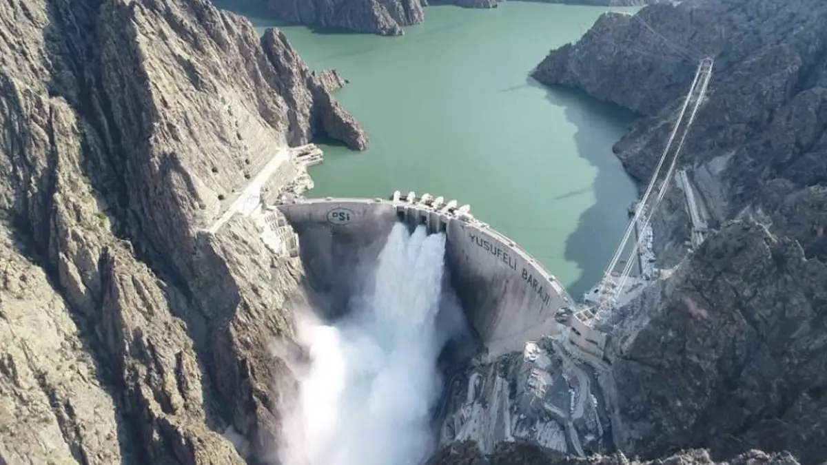 Enerjide Tarihi Başarı: Yusufeli Barajı Çoruh'u Şahlandırdı, Rekor Kırıldı! - Fotoğraf 1