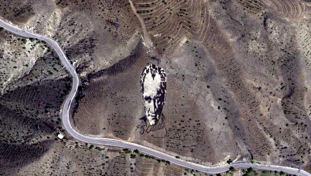 Milli Savunma Bakanlığı, GÖKTÜRK-1 uydusu tarafından uzaydan görüntülenen Anadolu'daki Türk