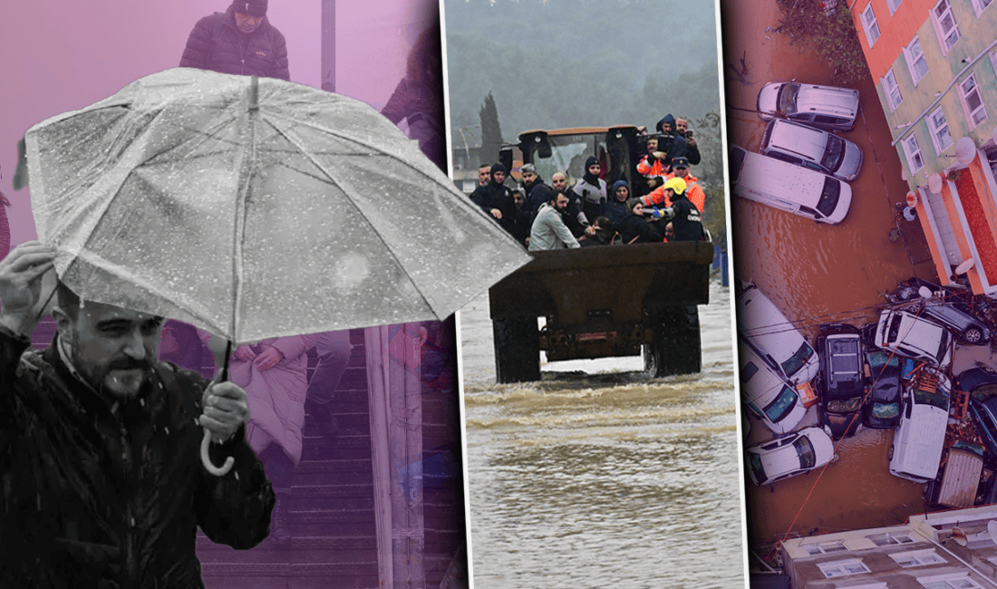 İstanbul'da sıcaklıklar 7 derece düşerken AKOM ve Meteoroloji kuvvetli sağanak