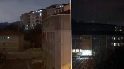 Arnavutköy'de gece yarısı üç farklı okulun ses sisteminden aniden çalınan