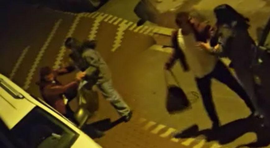 İstanbul Ardıçlı Mahallesi'nde dün gece sokak ortasında tartıştığı erkeği darbedip