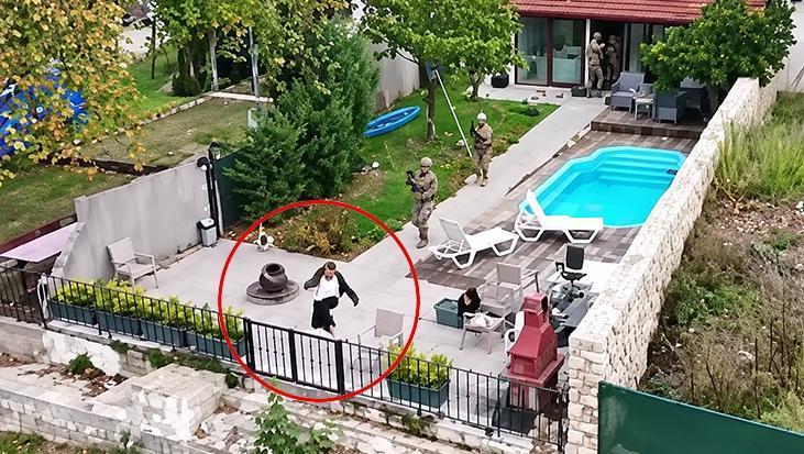 İstanbul ve Sakarya'da düzenlenen eş zamanlı operasyonlarda, hedef şaşırıp kuryeyi