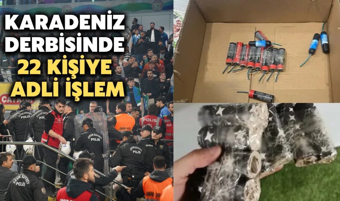 Trendyol Süper Lig'in 9. haftasında oynanan Çaykur Rizespor - Trabzonspor