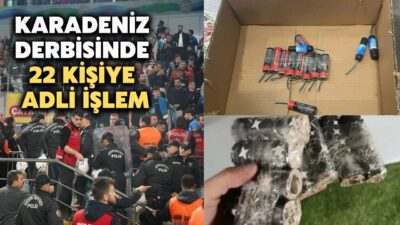 Trendyol Süper Lig'in 9. haftasında oynanan Çaykur Rizespor - Trabzonspor