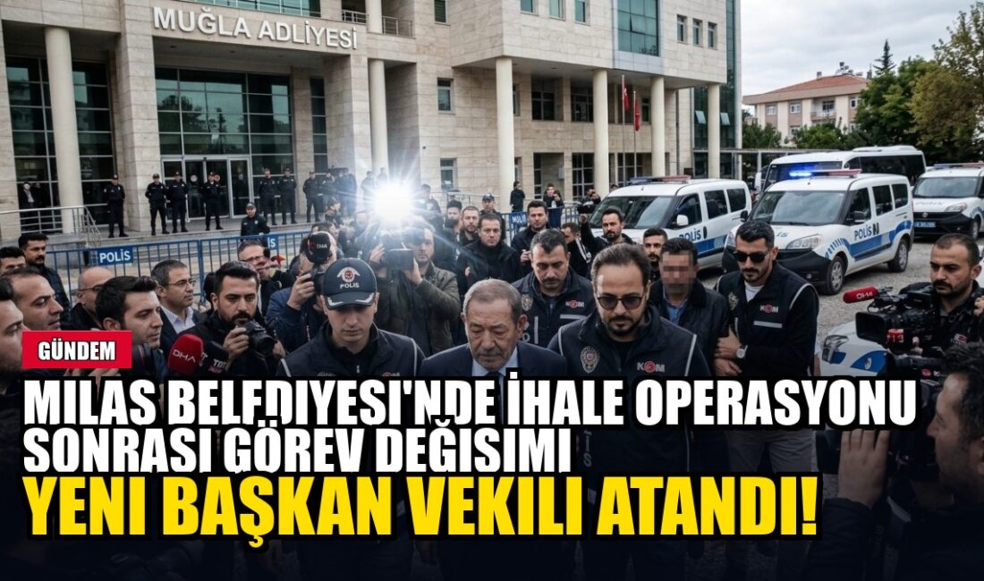 Milas Belediyesi'ndeki devasa yolsuzluk ve sahte belge soruşturmasında tutuklanan Fevzi