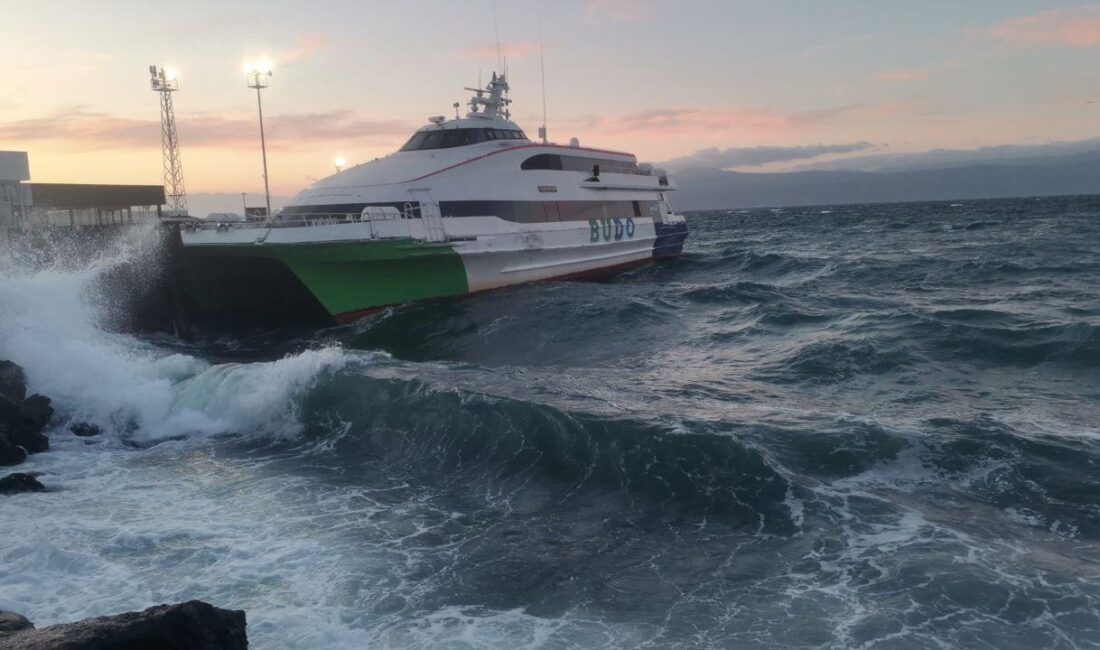 Marmara Denizi'ndeki elverişsiz hava şartları nedeniyle BUDO, karşılıklı yapılması planlanan