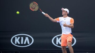 Milli tenisçi Ergi Kırkın, Singapur M15 turnuvası finalinde Fransız rakibi