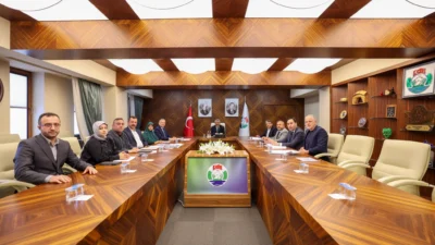 Rize OSB Yönetim Kurulu, Vali İhsan Selim Baydaş başkanlığında toplanarak