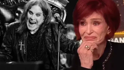 Heavy metal efsanesi Ozzy Osbourne'un 43 yıllık eşi Sharon Osbourne,