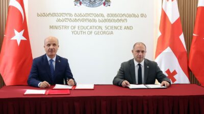 YÖK ile Gürcistan arasında imzalanan iş birliği protokolüyle üniversitelerde ortak