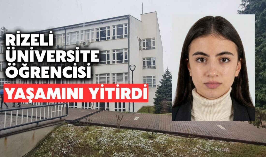 Trabzon Üniversitesi öğrencisi Hatice Kübra Gedik, geçirdiği ani rahatsızlık sonucu