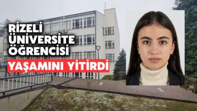 Trabzon Üniversitesi öğrencisi Hatice Kübra Gedik, geçirdiği ani rahatsızlık sonucu